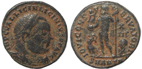 Roman coin of Licinius I - IOVI CONSERVATORI - Antioch